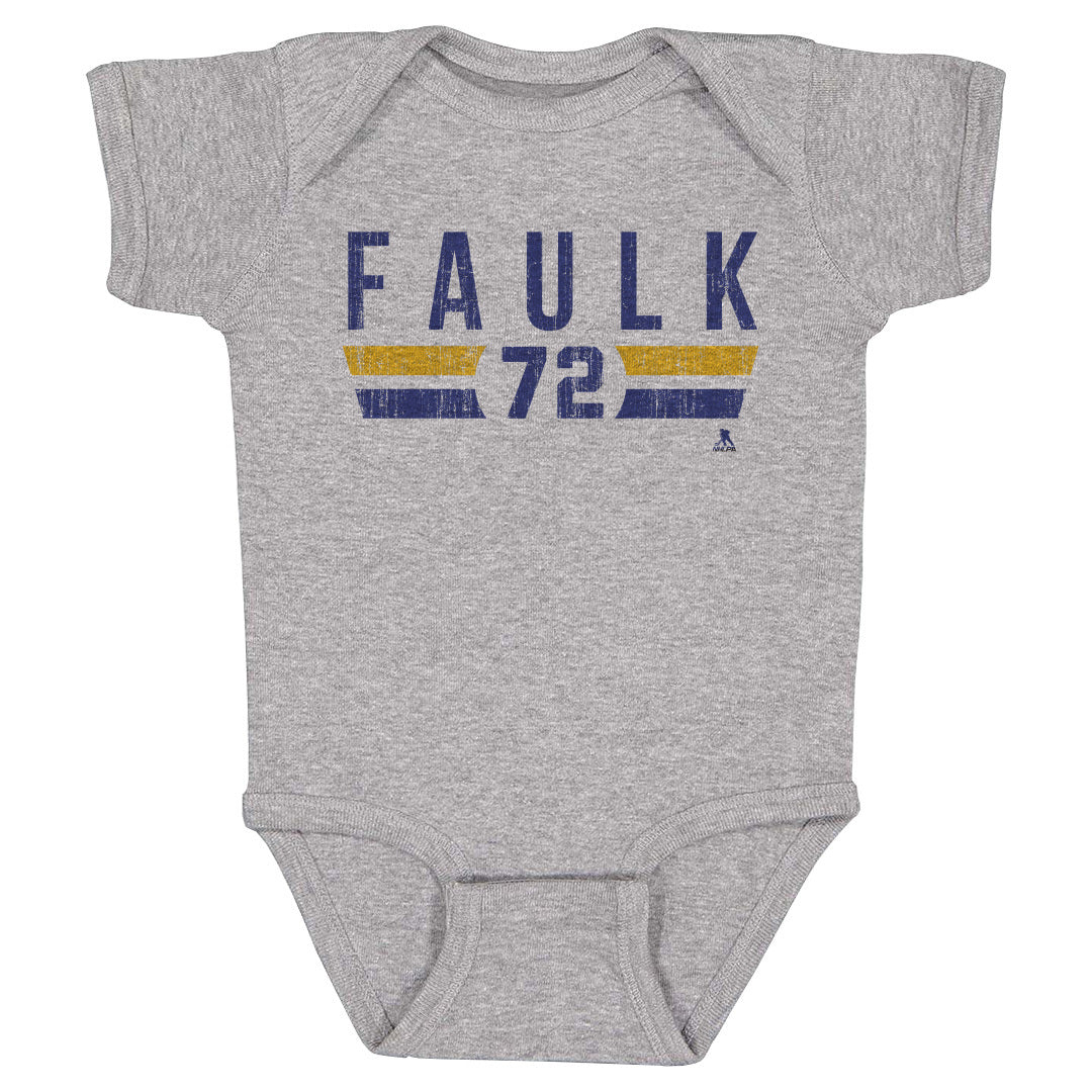 Justin Faulk Kids Baby Onesie | 500 LEVEL