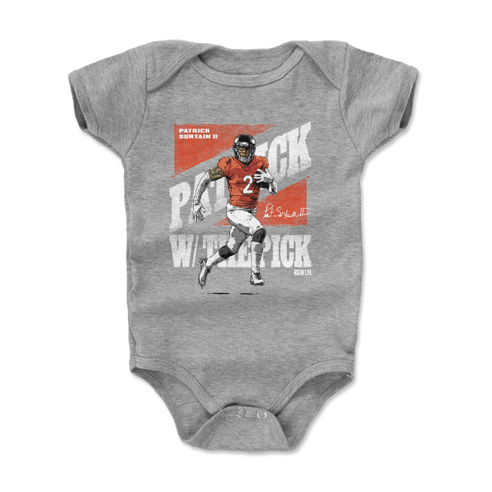 Patrick Surtain II Kids Baby Onesie | 500 LEVEL