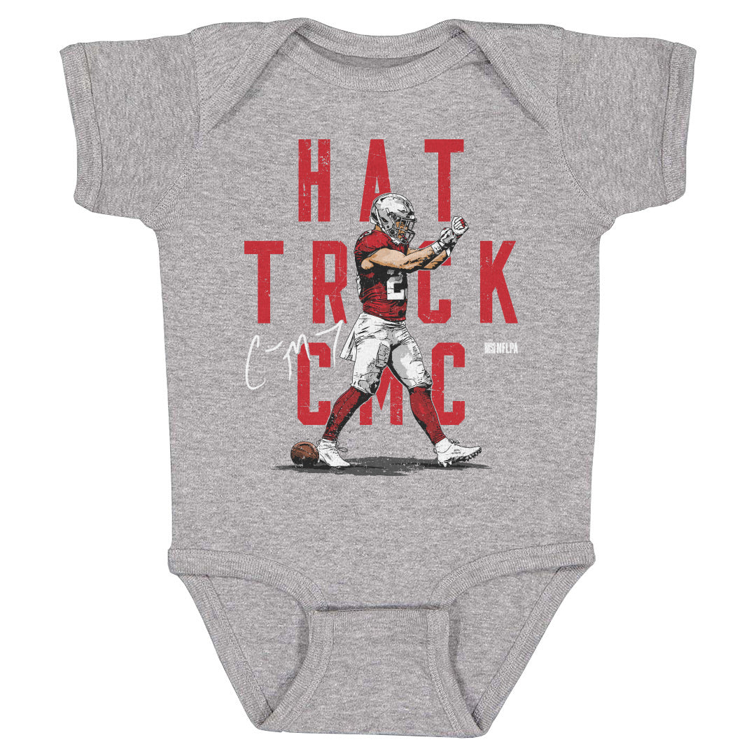 Christian McCaffrey Kids Baby Onesie | 500 LEVEL