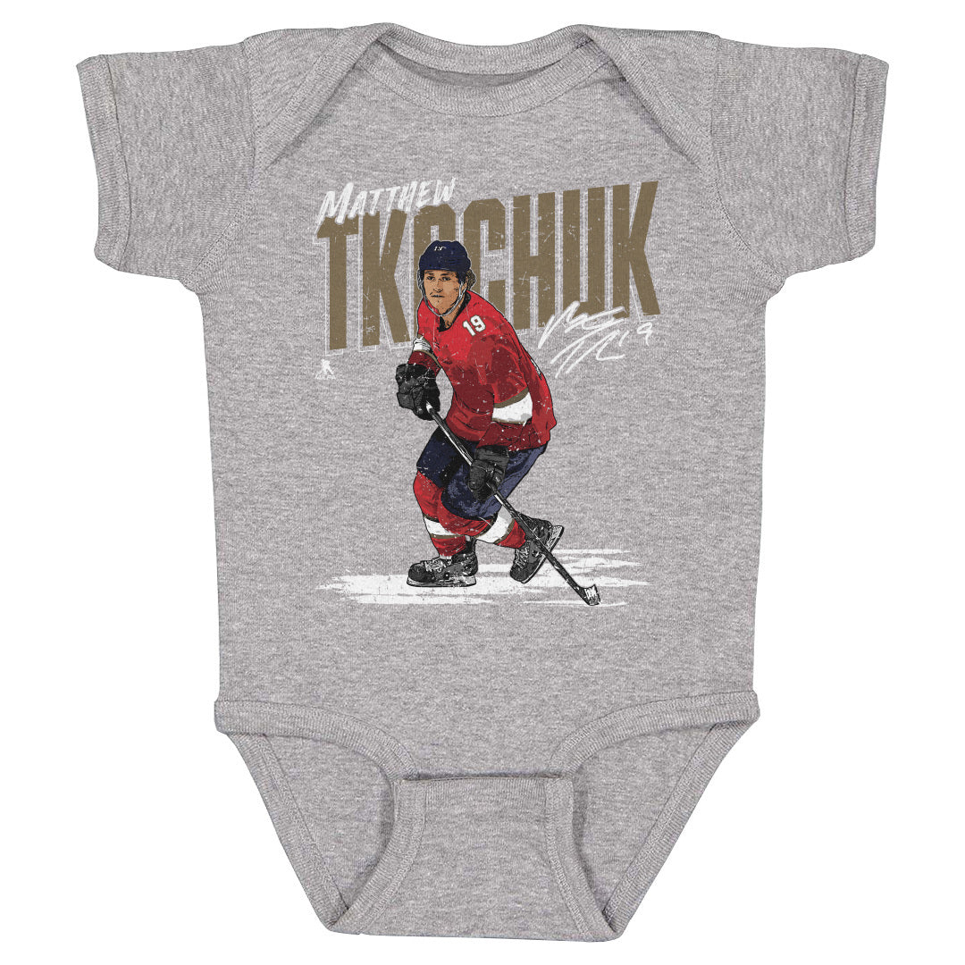 Matthew Tkachuk Kids Baby Onesie | 500 LEVEL