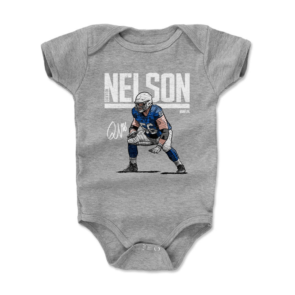 Quenton Nelson Kids Baby Onesie | 500 LEVEL