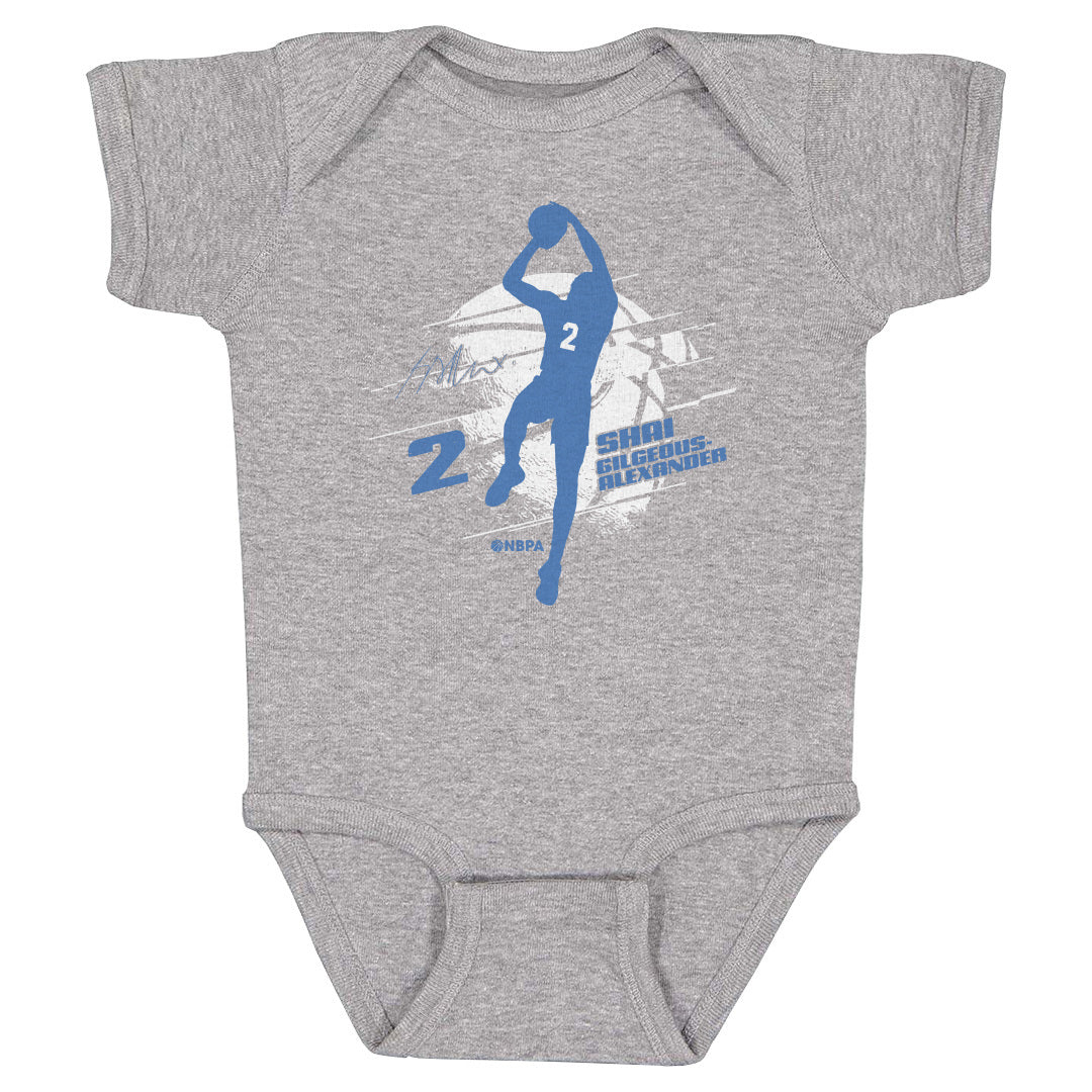 Shai Gilgeous-Alexander Kids Baby Onesie | 500 LEVEL