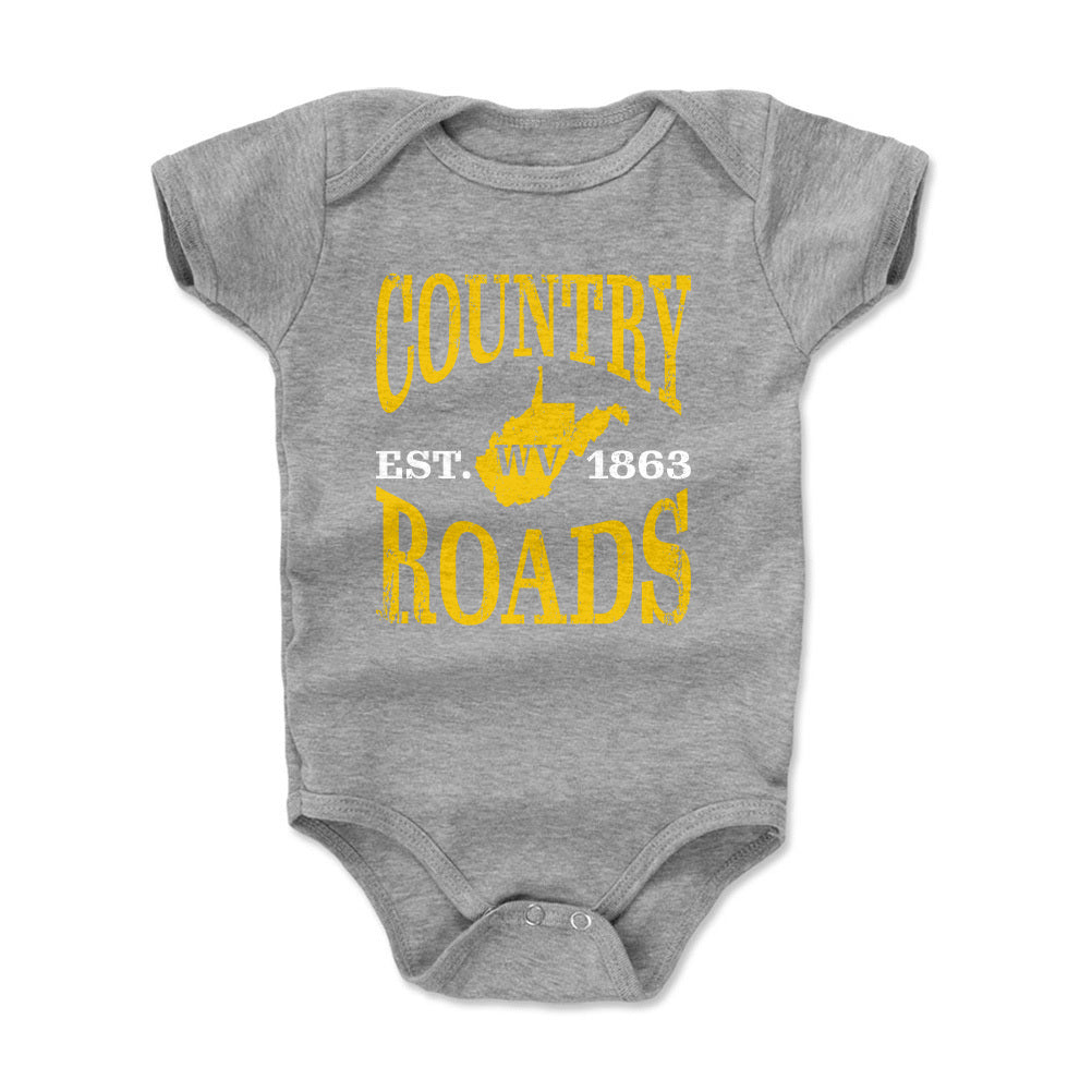 West Virginia Kids Baby Onesie | 500 LEVEL