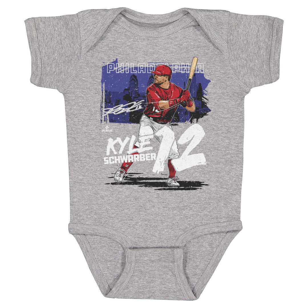 Kyle Schwarber Kids Baby Onesie | 500 LEVEL