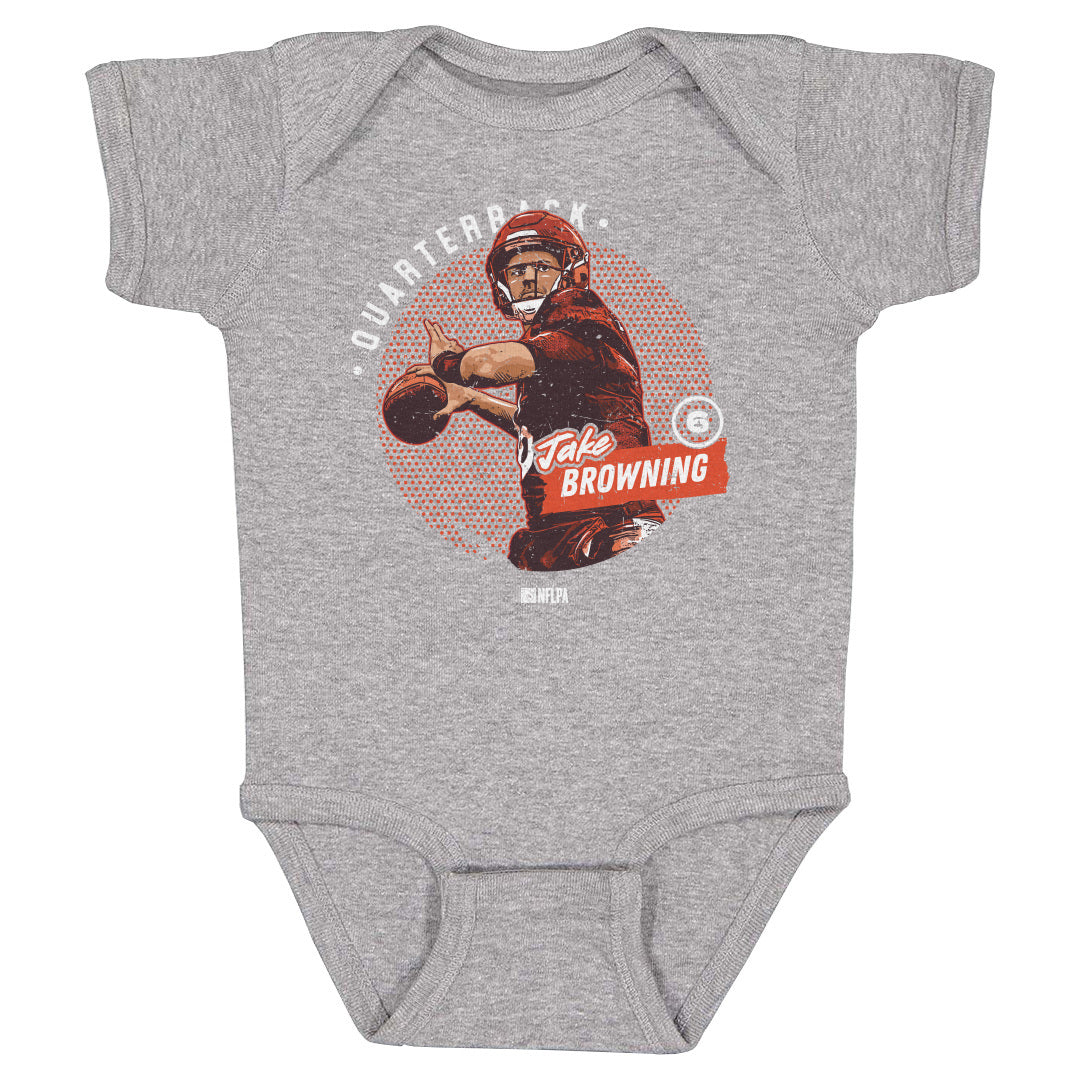 Jake Browning Kids Baby Onesie | 500 LEVEL