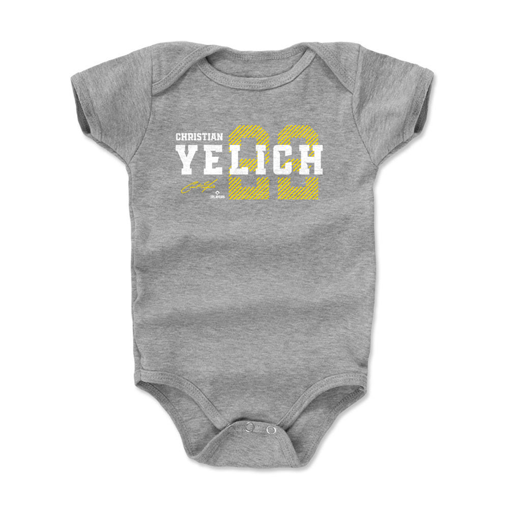 Christian Yelich Kids Baby Onesie | 500 LEVEL