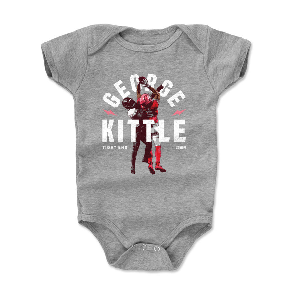 George Kittle Kids Baby Onesie | 500 LEVEL