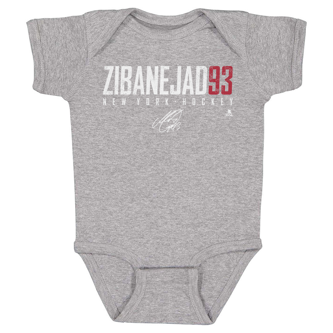 Mika Zibanejad Kids Baby Onesie | 500 LEVEL