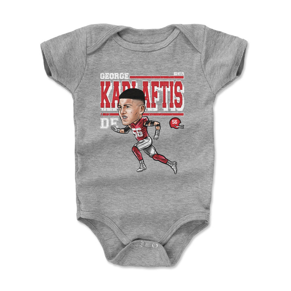 George Karlaftis Kids Baby Onesie | 500 LEVEL