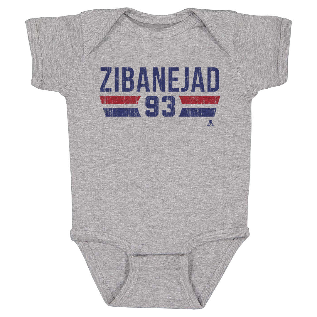 Mika Zibanejad Kids Baby Onesie | 500 LEVEL