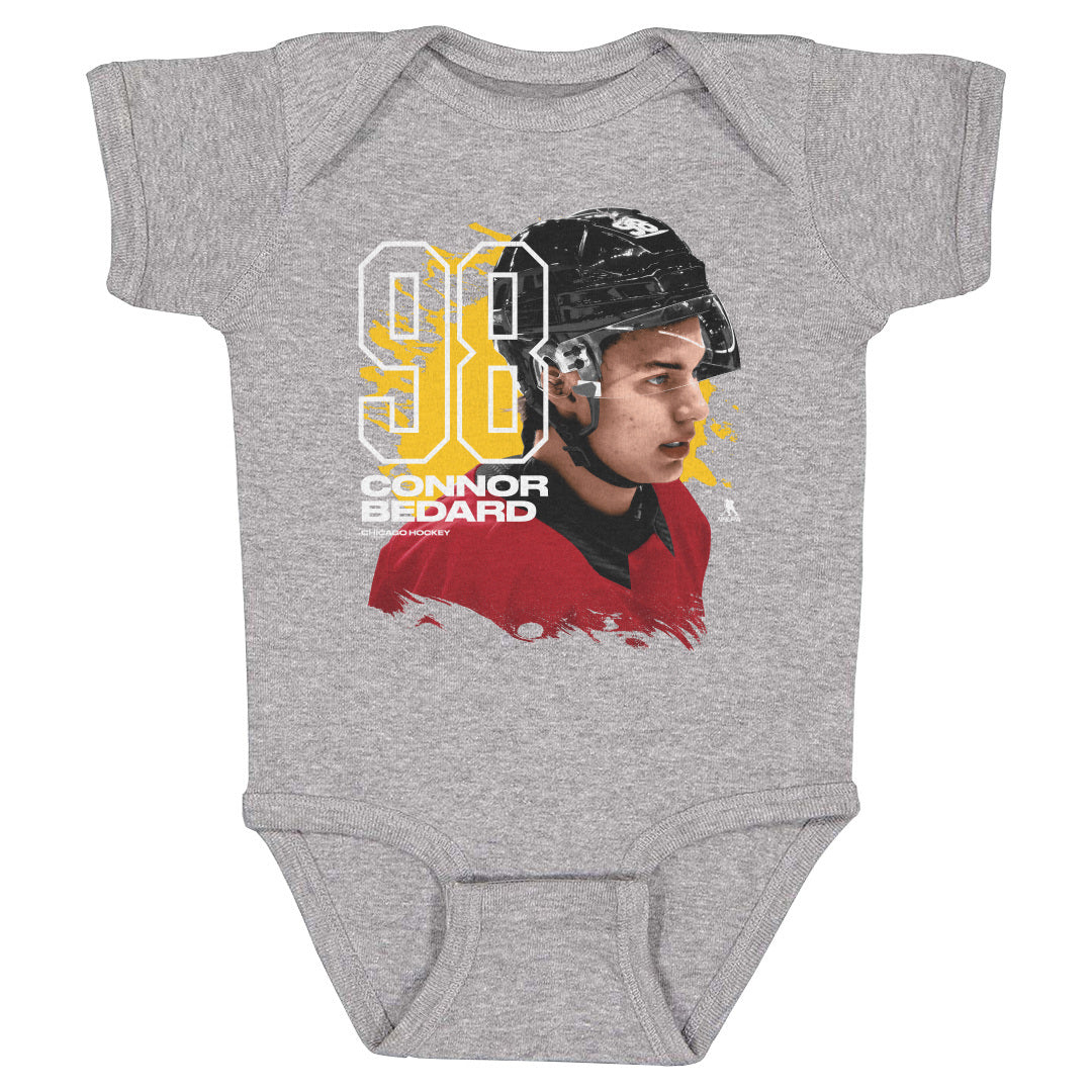 Connor Bedard Kids Baby Onesie | 500 LEVEL