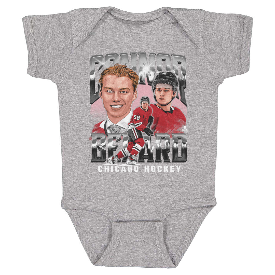 Connor Bedard Kids Baby Onesie | 500 LEVEL