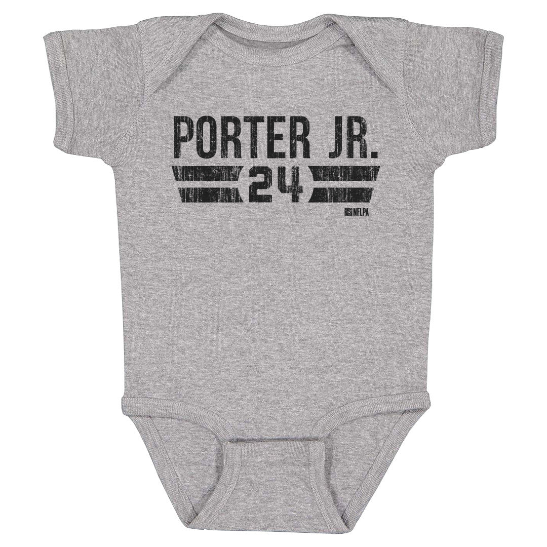 Joey Porter Jr. Kids Baby Onesie | 500 LEVEL