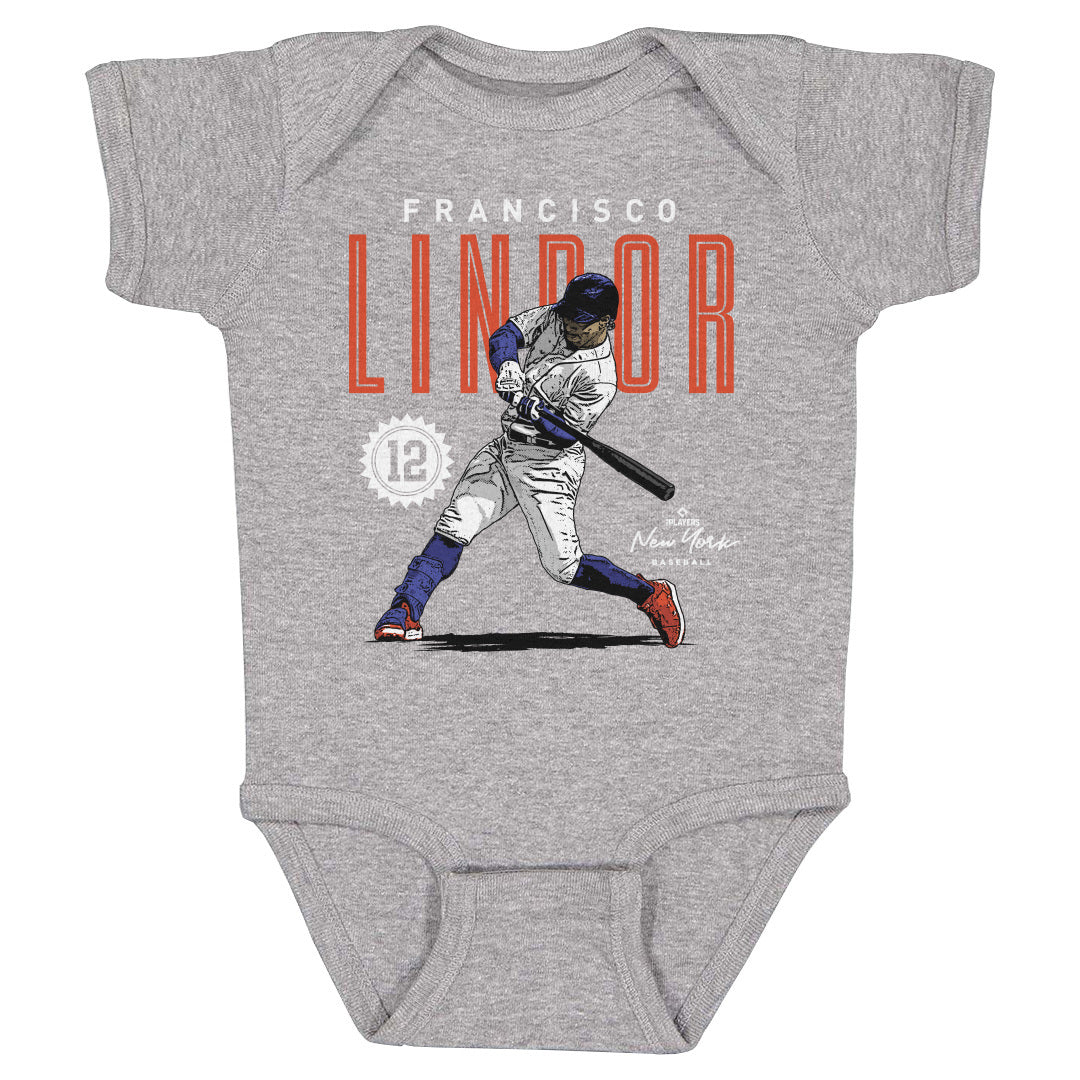 Francisco Lindor Kids Baby Onesie | 500 LEVEL