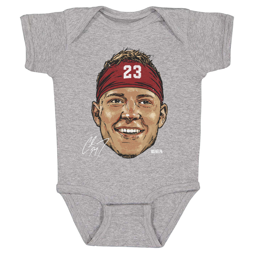 Christian McCaffrey Kids Baby Onesie | 500 LEVEL