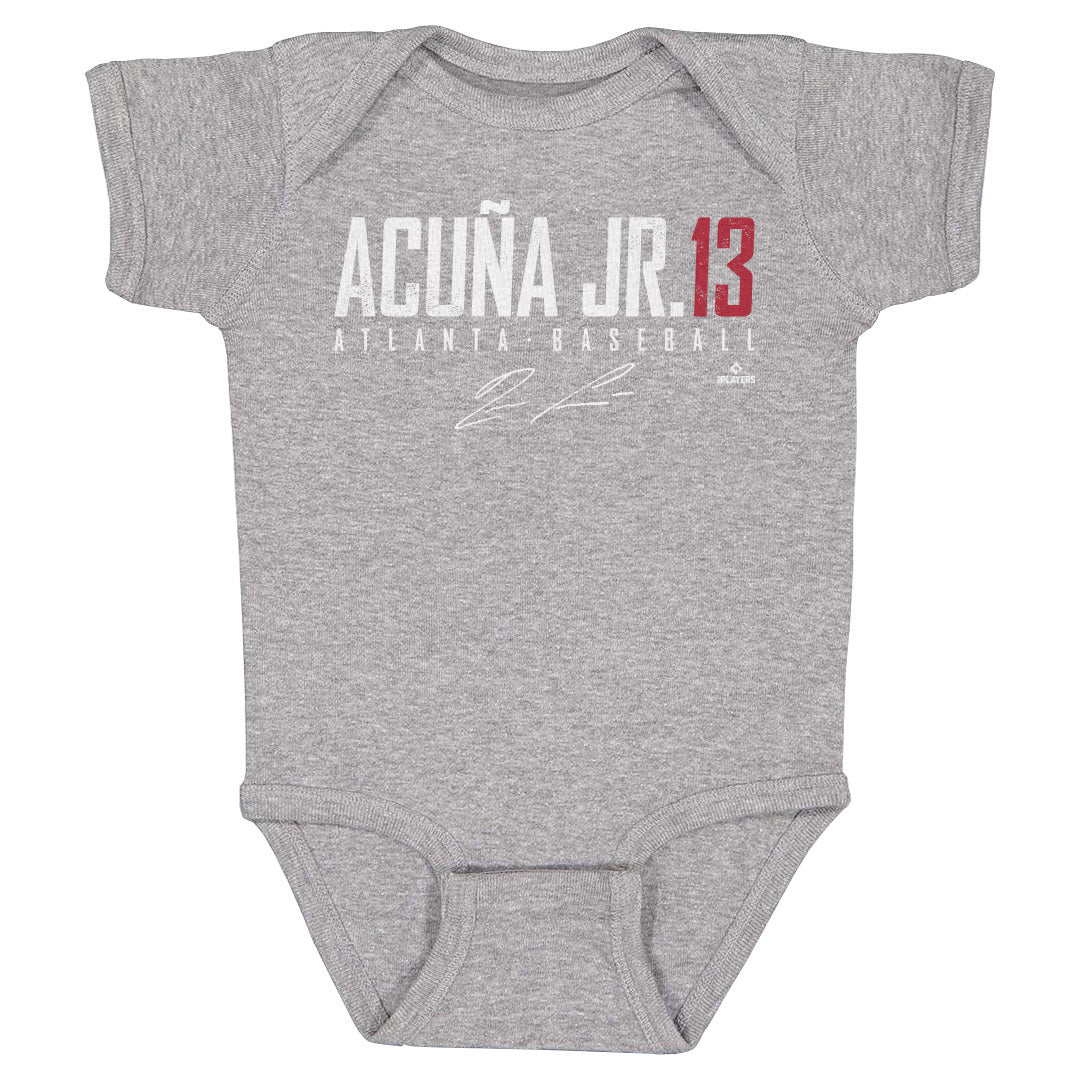 Ronald Acuna Jr. Kids Baby Onesie | 500 LEVEL