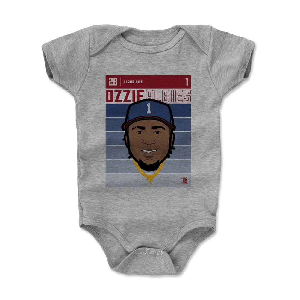 Ozzie Albies Kids Baby Onesie | 500 LEVEL