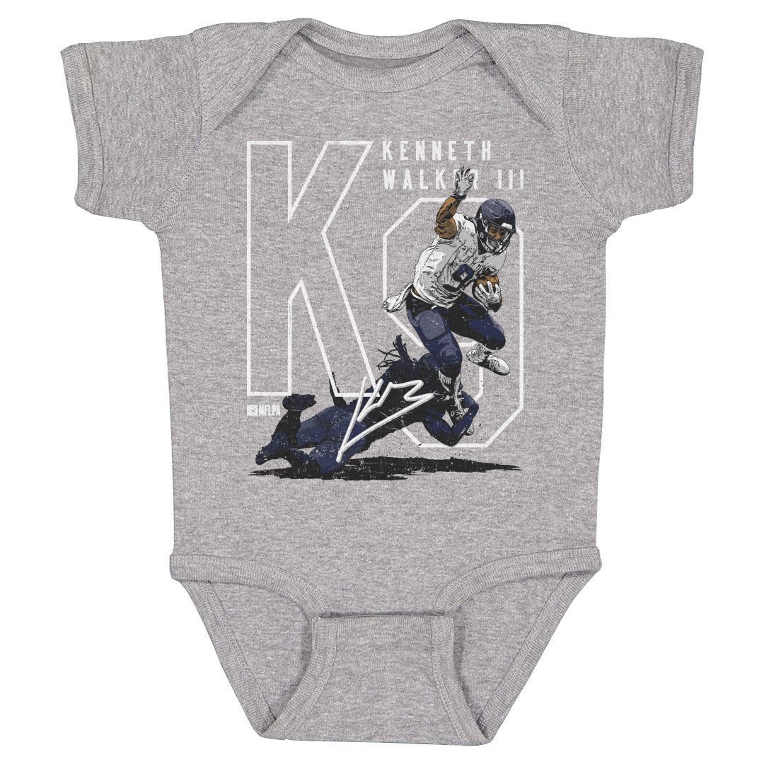 Kenneth Walker III Kids Baby Onesie | 500 LEVEL