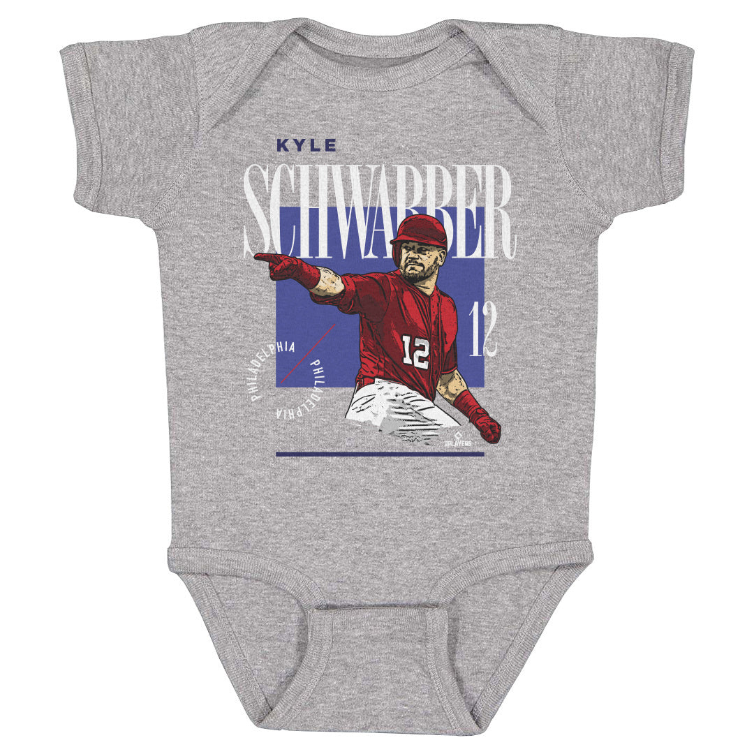Kyle Schwarber Kids Baby Onesie | 500 LEVEL