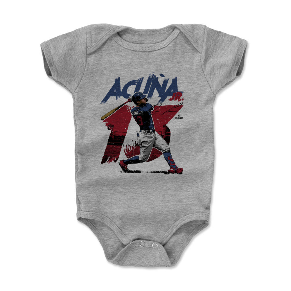 Ronald Acuna Jr. Kids Baby Onesie | 500 LEVEL