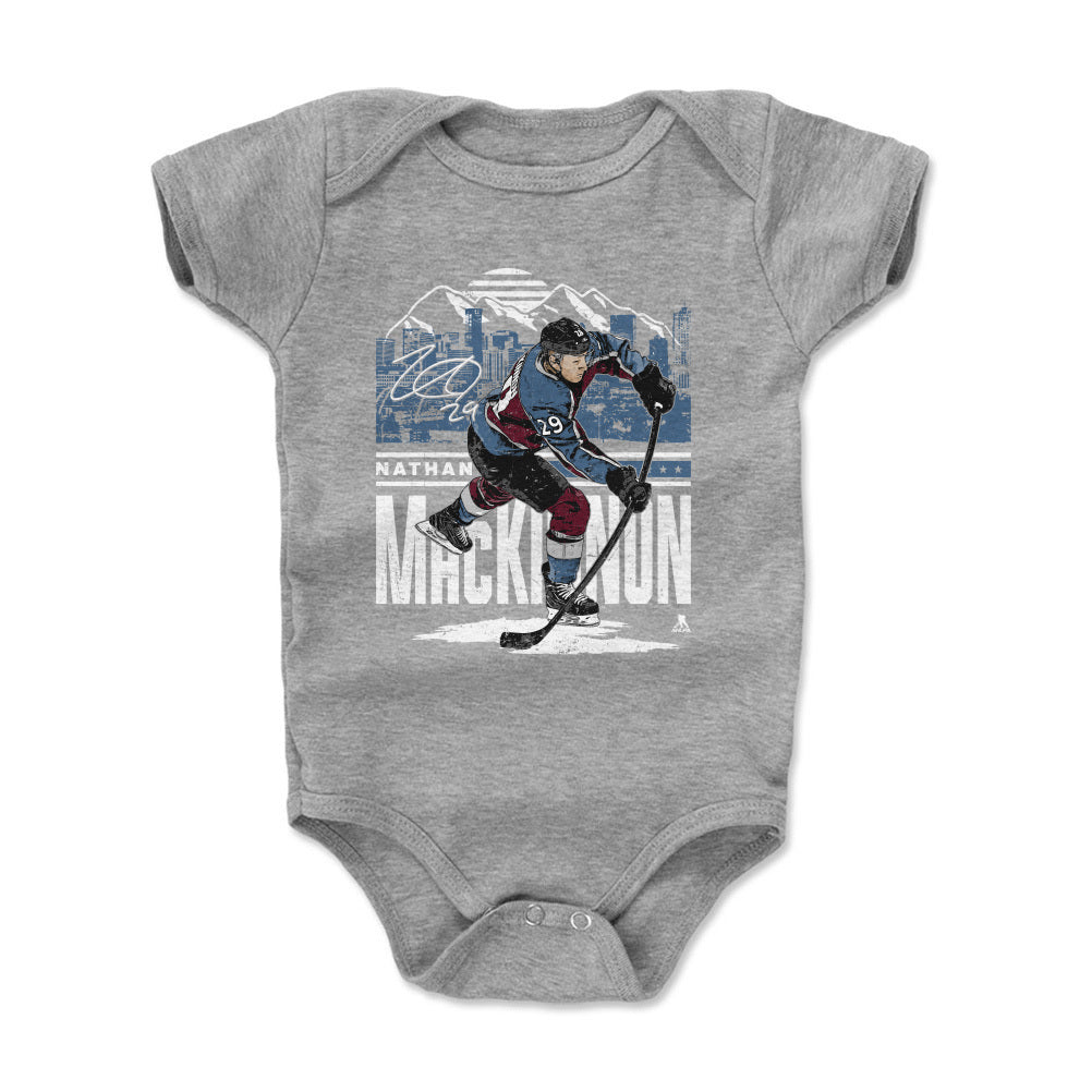 Nathan MacKinnon Kids Baby Onesie | 500 LEVEL