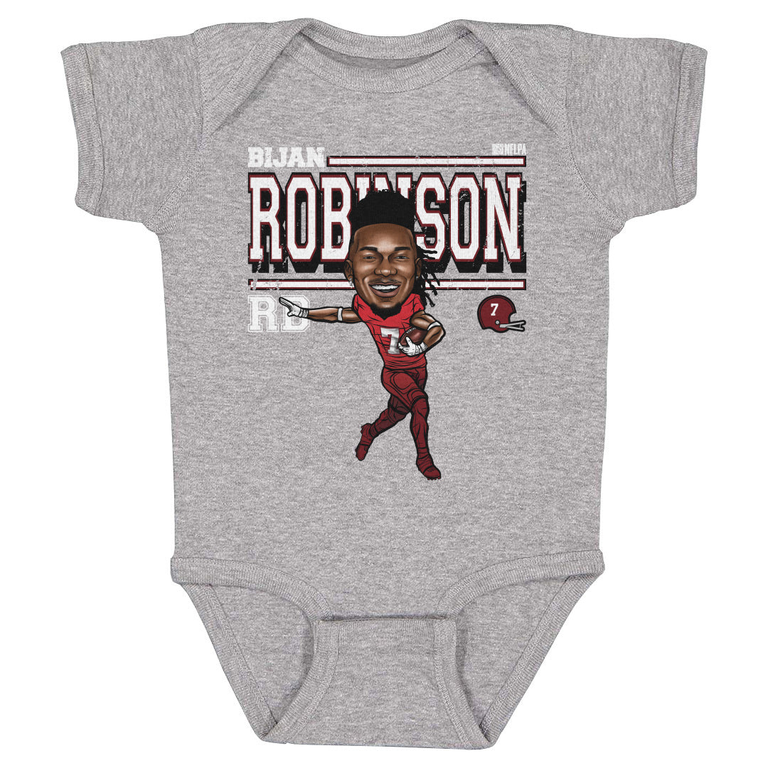 Bijan Robinson Kids Baby Onesie | 500 LEVEL
