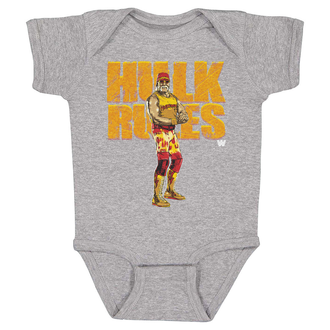 Hulk Hogan Kids Baby Onesie | 500 LEVEL
