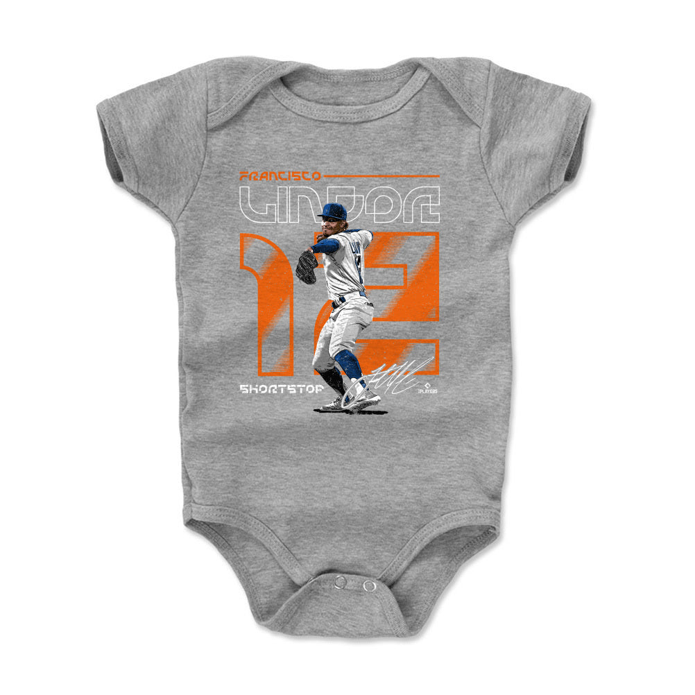 Francisco Lindor Kids Baby Onesie | 500 LEVEL
