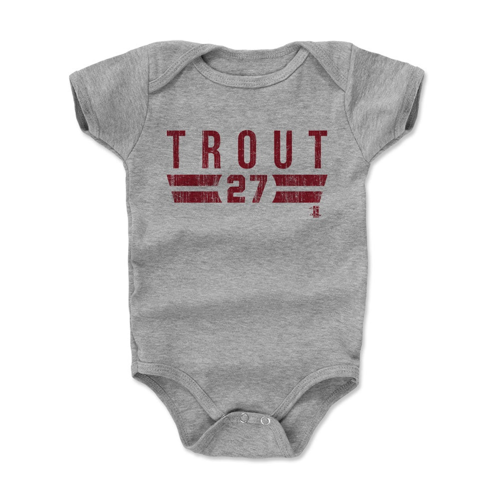 Mike Trout Kids Baby Onesie | 500 LEVEL