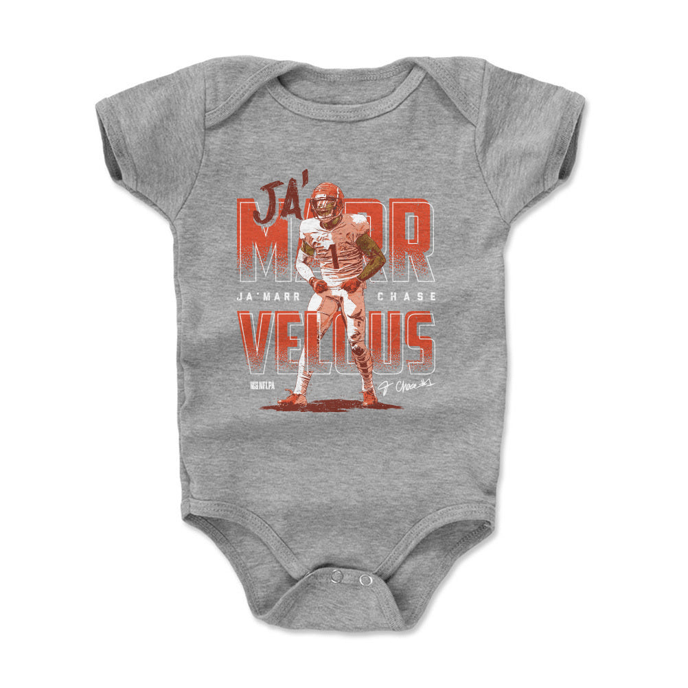 Ja'Marr Chase Kids Baby Onesie | 500 LEVEL