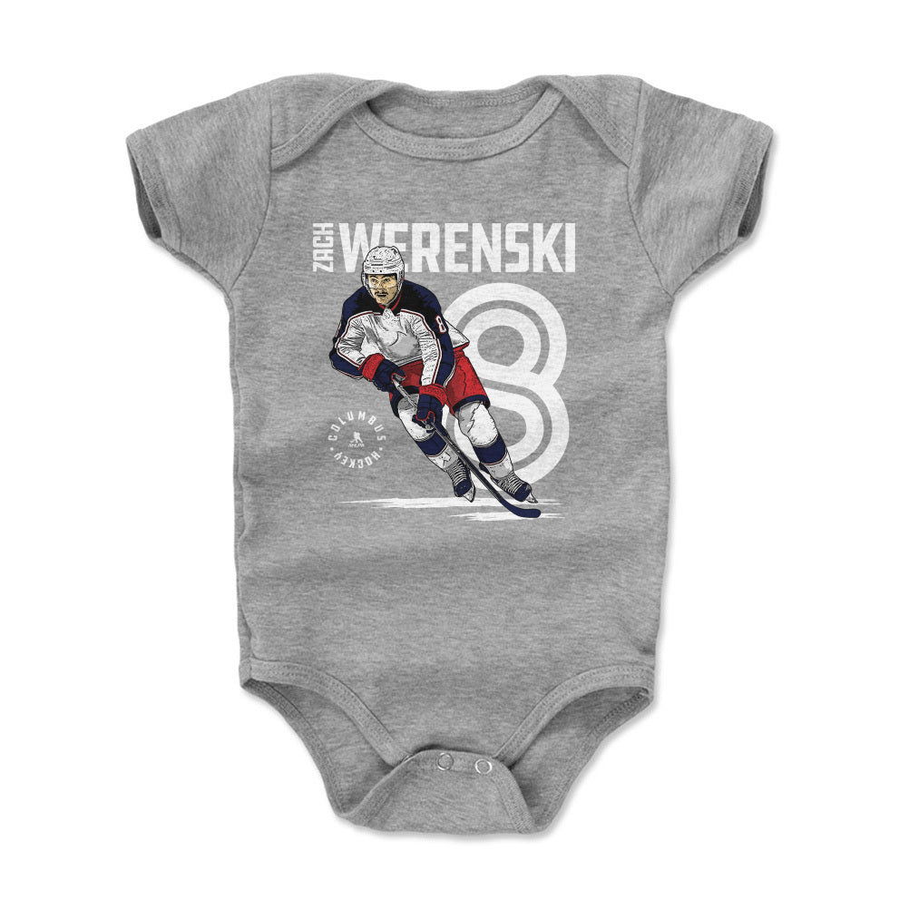 Zach Werenski Kids Baby Onesie | 500 LEVEL
