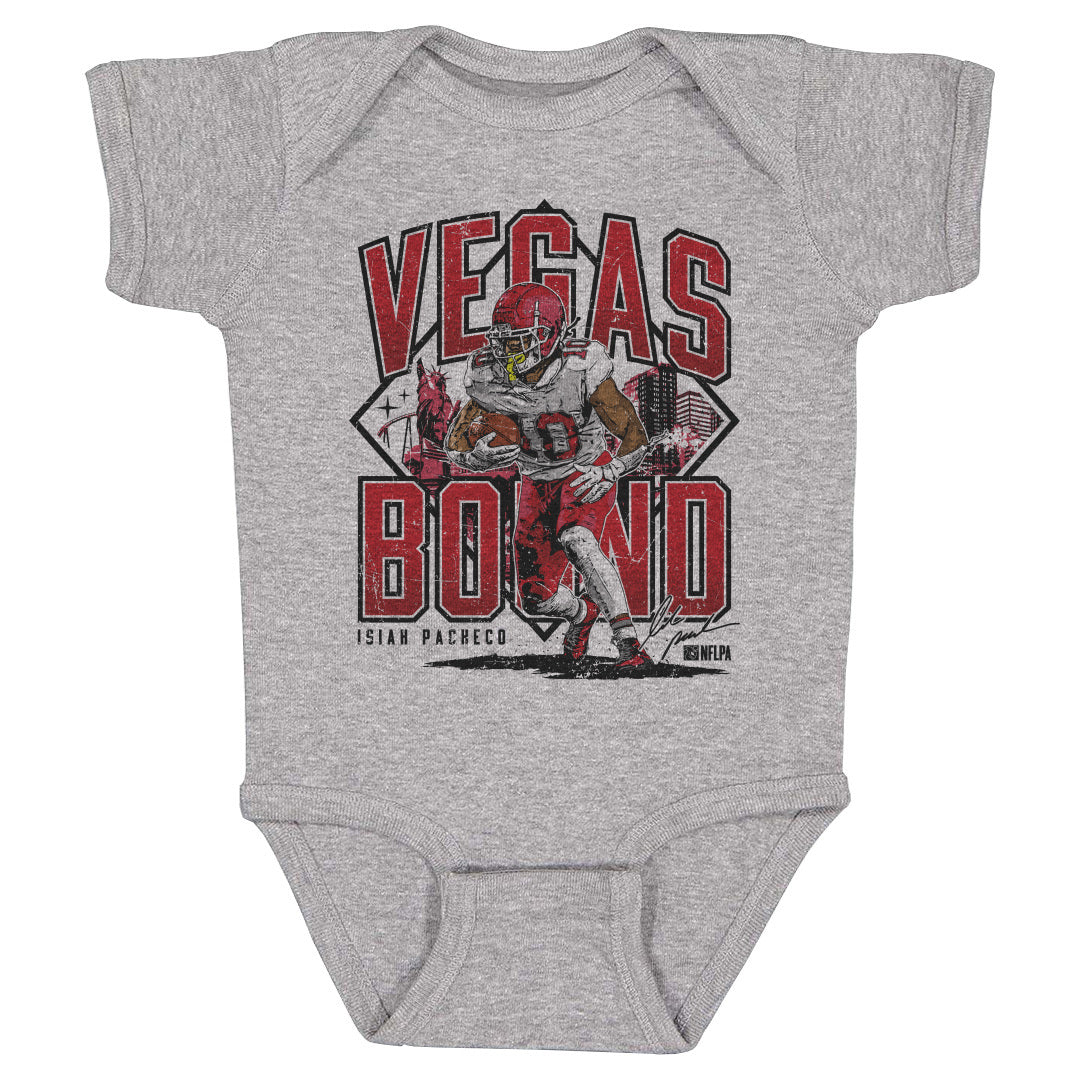 Isiah Pacheco Kids Baby Onesie | 500 LEVEL