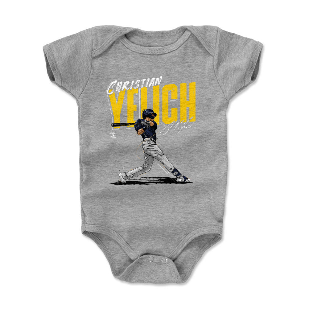 Christian Yelich Kids Baby Onesie | 500 LEVEL