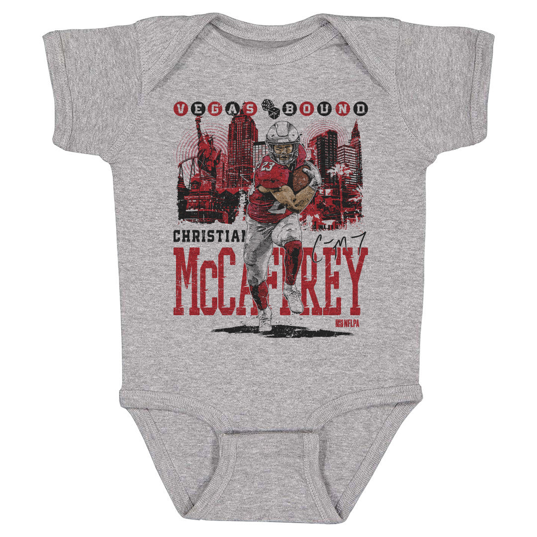 Christian McCaffrey Kids Baby Onesie | 500 LEVEL