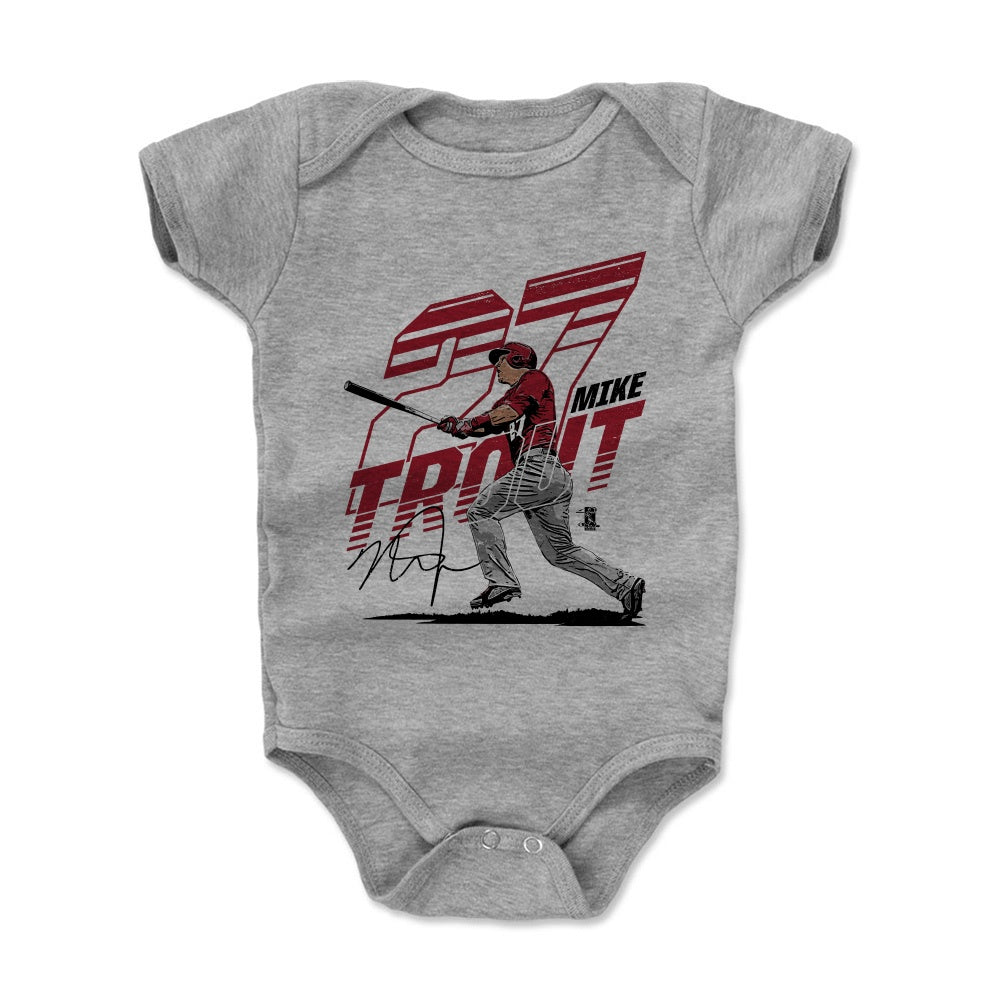 Mike Trout Kids Baby Onesie | 500 LEVEL