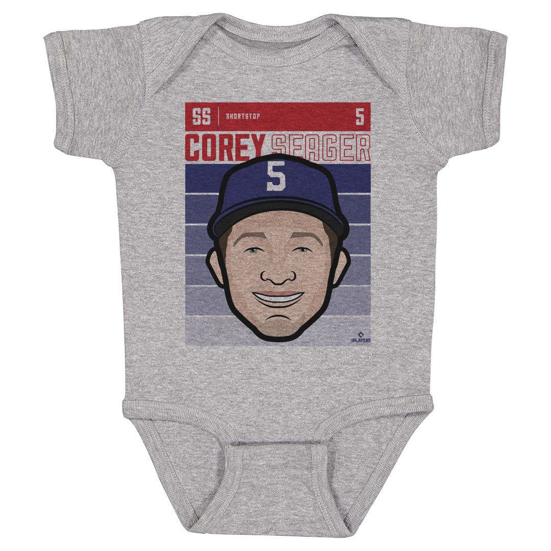Corey Seager Kids Baby Onesie | 500 LEVEL