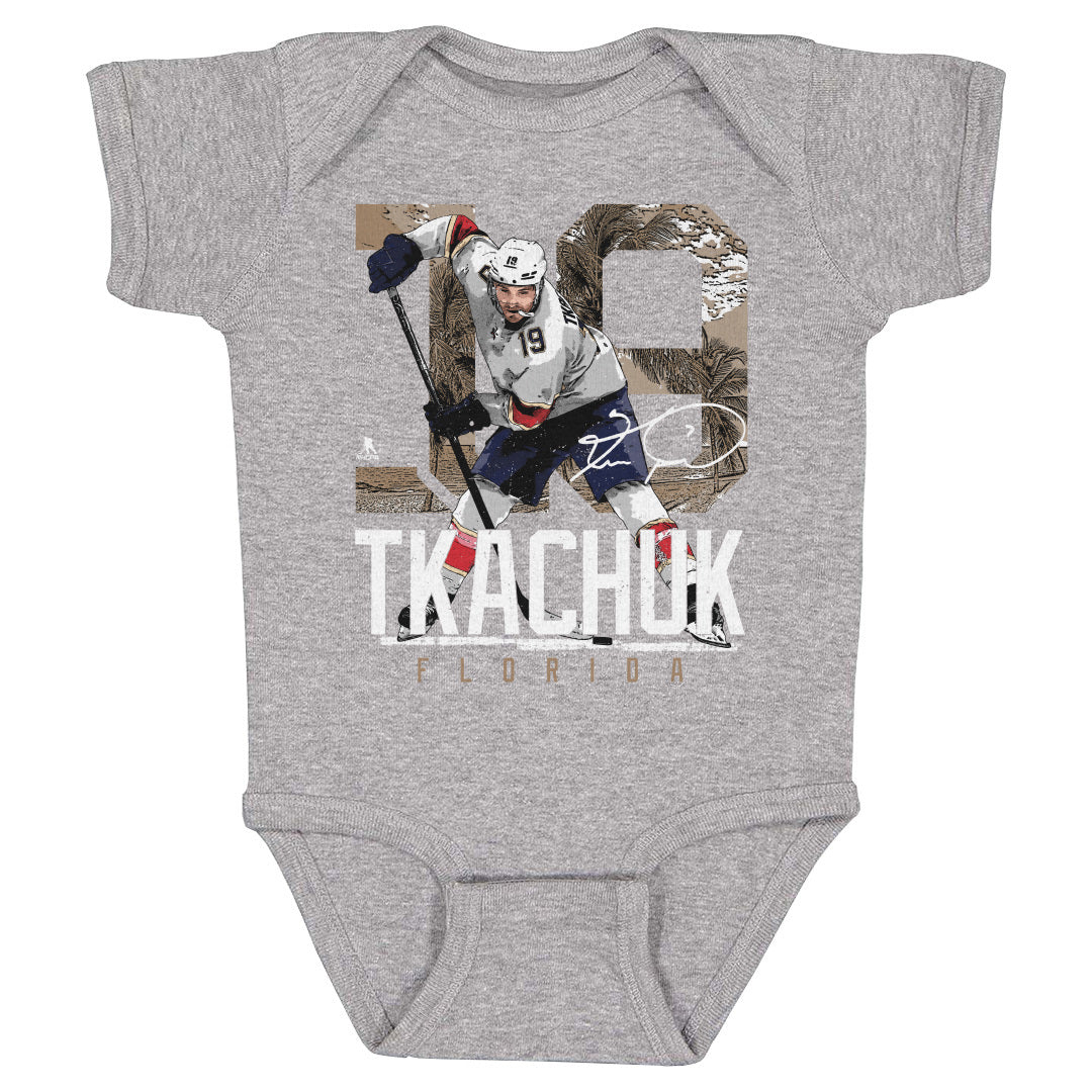 Matthew Tkachuk Kids Baby Onesie | 500 LEVEL