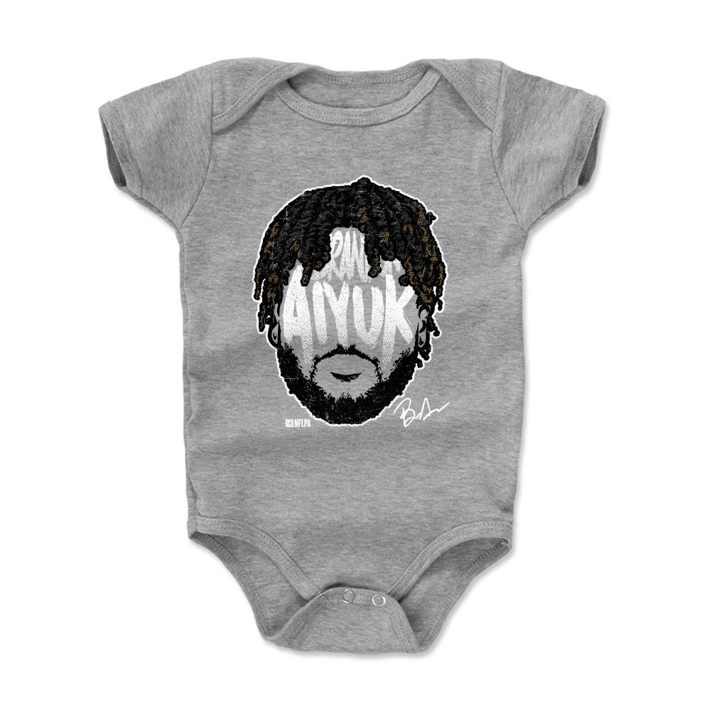Brandon Aiyuk Kids Baby Onesie | 500 LEVEL