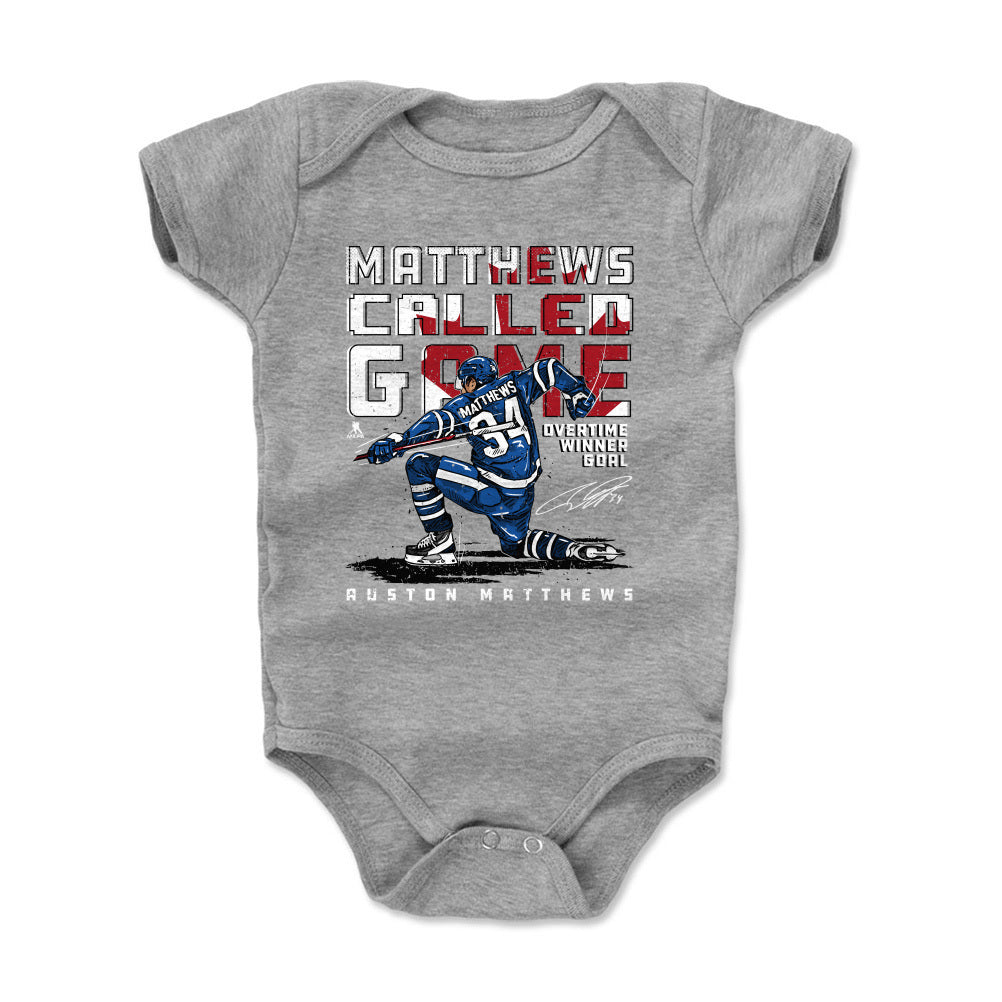 Auston Matthews Kids Baby Onesie | 500 LEVEL