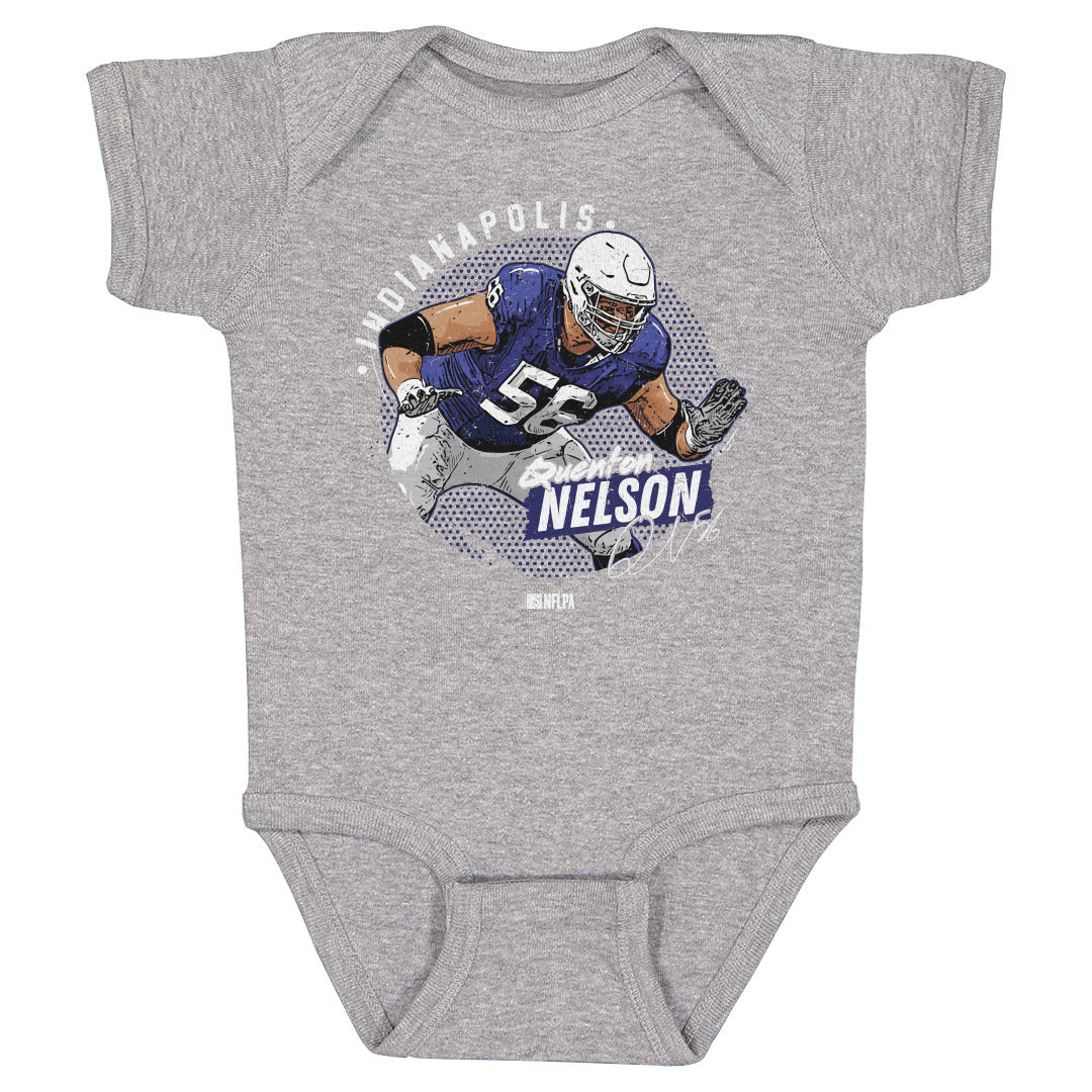 Quenton Nelson Kids Baby Onesie | 500 LEVEL