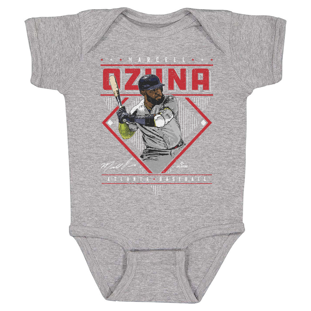 Marcell Ozuna Kids Baby Onesie | 500 LEVEL
