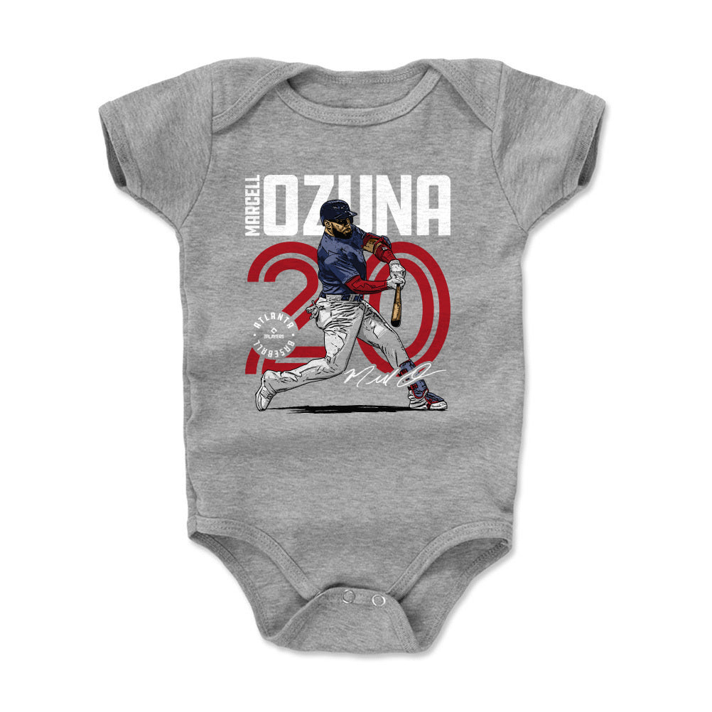 Marcell Ozuna Kids Baby Onesie | 500 LEVEL