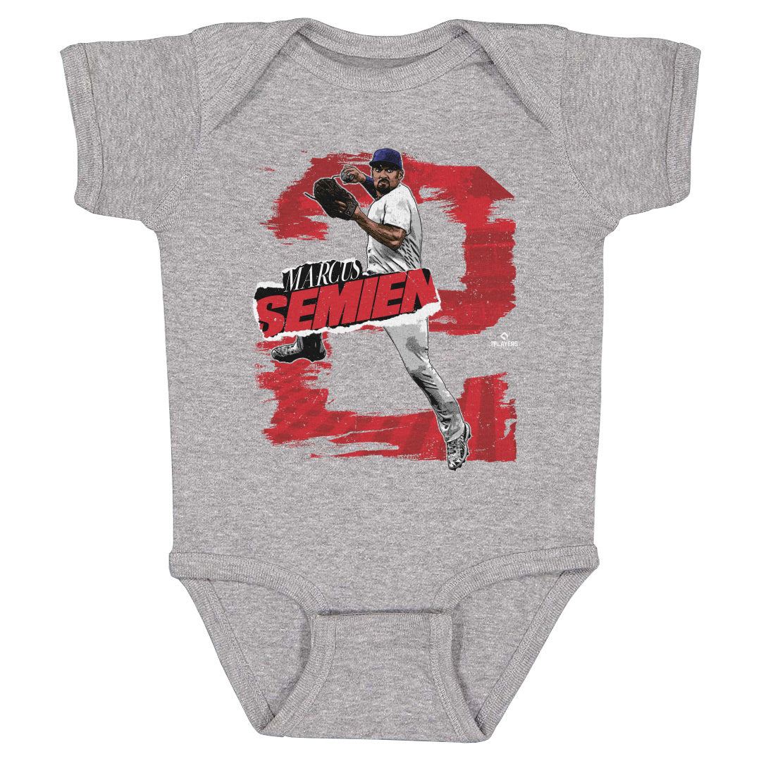 Marcus Semien Kids Baby Onesie | 500 LEVEL