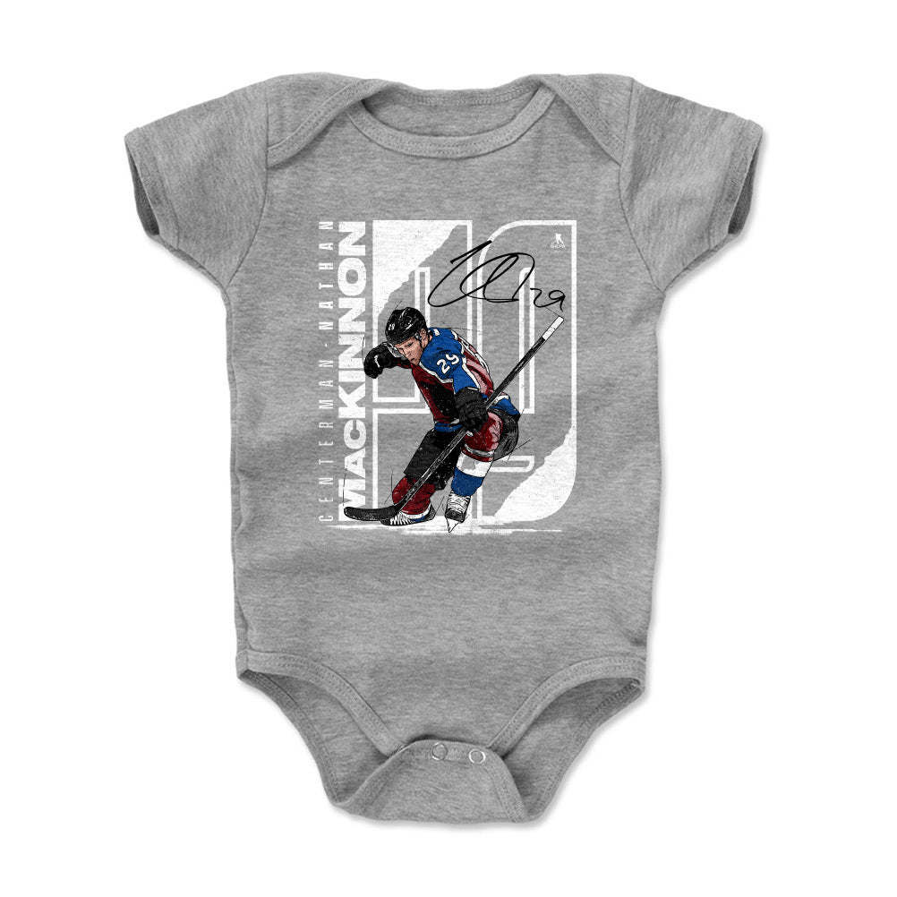 Nathan MacKinnon Kids Baby Onesie | 500 LEVEL