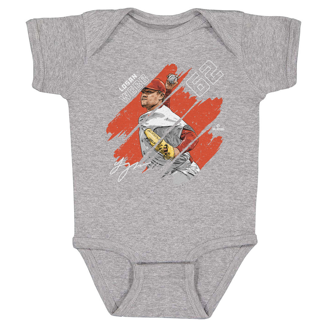 Logan Webb Kids Baby Onesie | 500 LEVEL