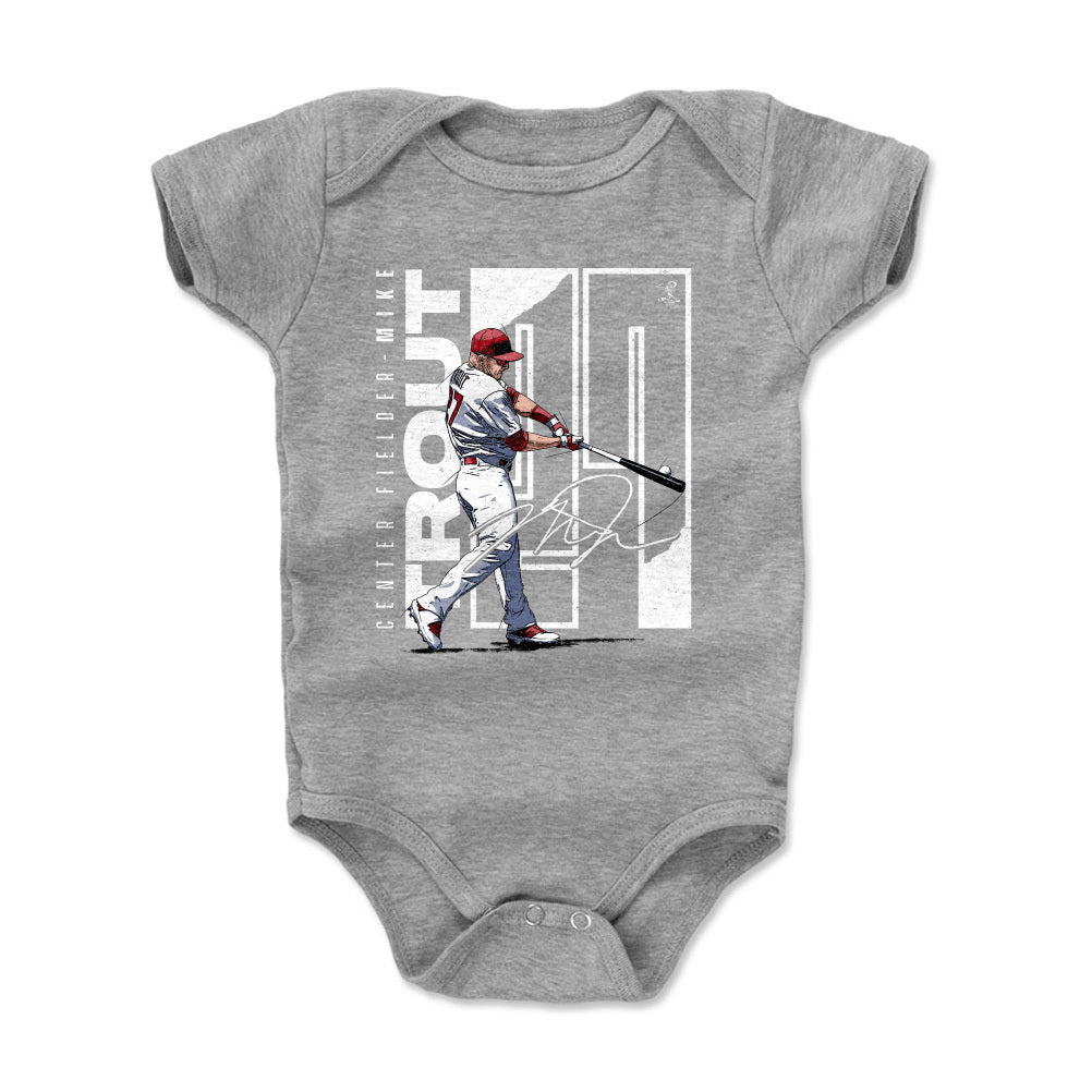 Mike Trout Kids Baby Onesie | 500 LEVEL