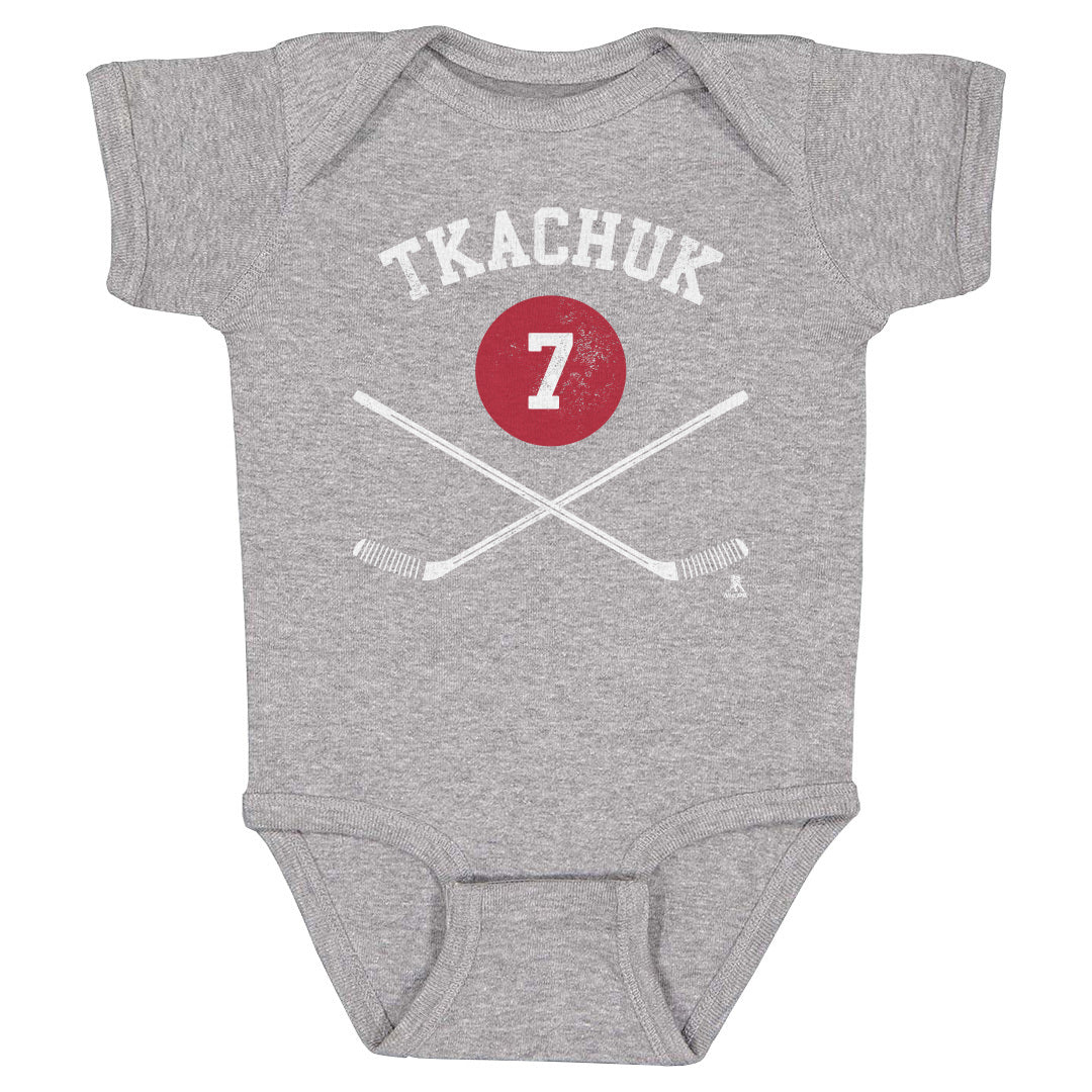 Brady Tkachuk Kids Baby Onesie | 500 LEVEL