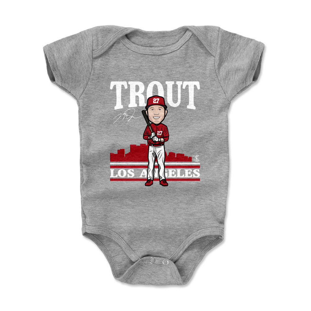 Mike Trout Kids Baby Onesie | 500 LEVEL