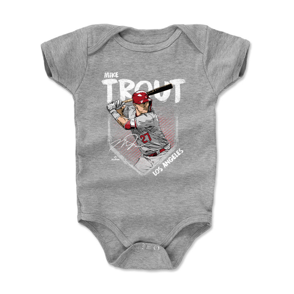 Mike Trout Kids Baby Onesie | 500 LEVEL