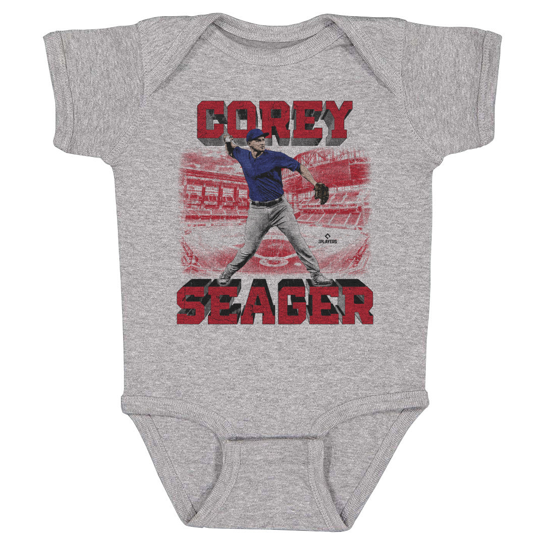 Corey Seager Kids Baby Onesie | 500 LEVEL